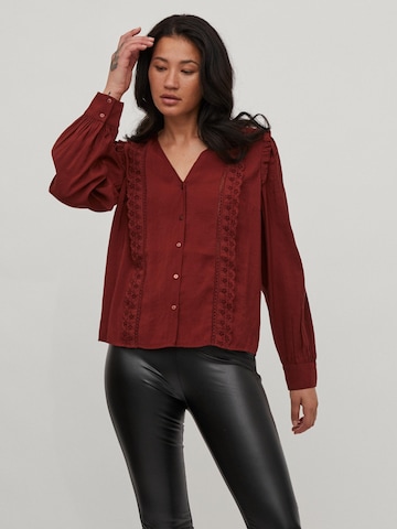 VILA - Blusa 'Minty' en rojo: frente