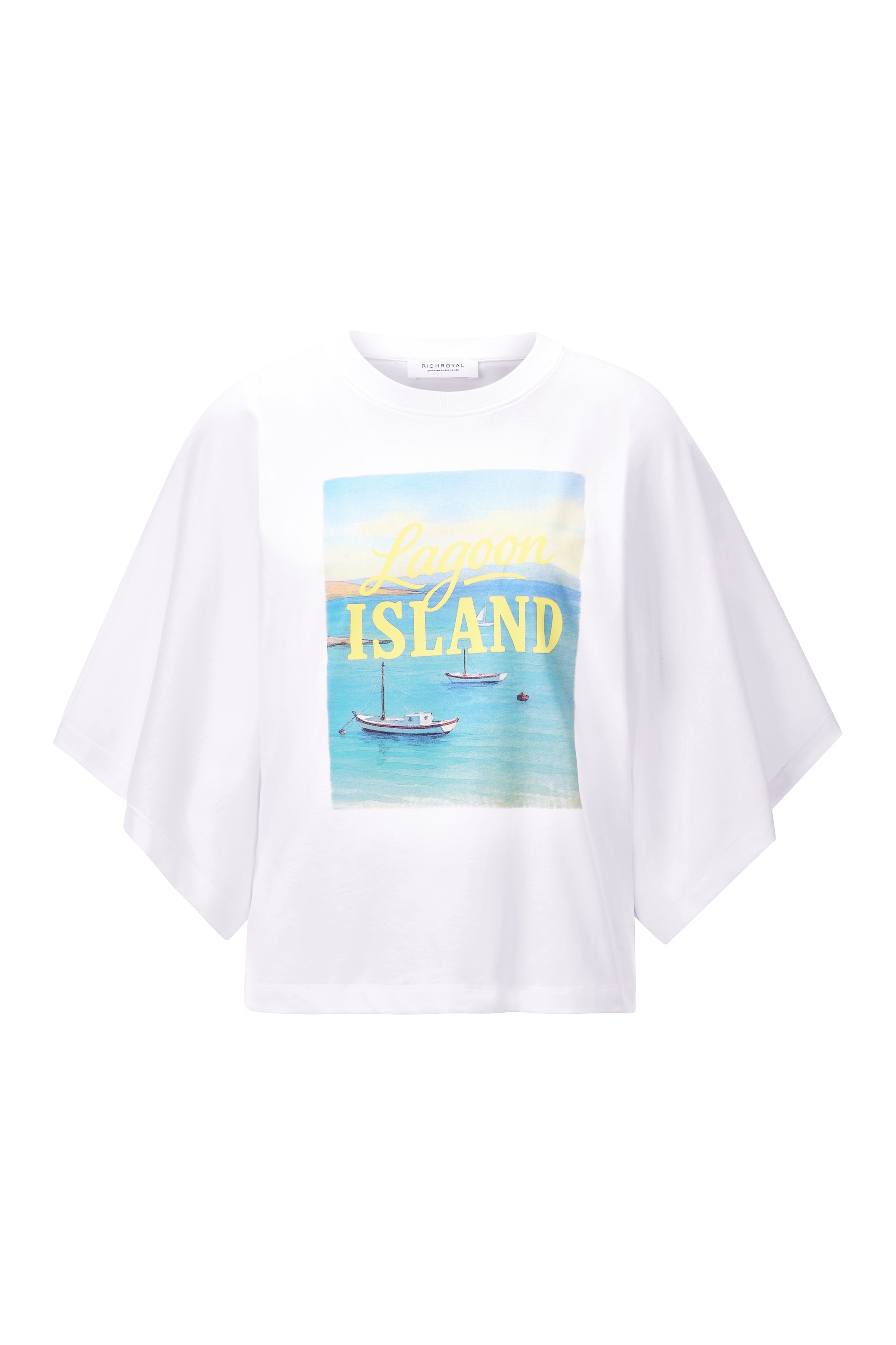 Rich & Royal T-Shirt in Weiß: Vorderseite