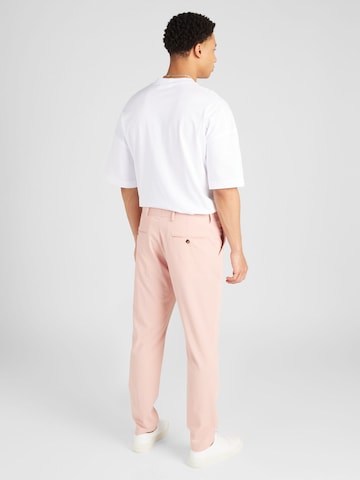 SELECTED HOMME Slim fit Pleated Pants 'LIAM' in Pink