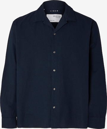 Coupe regular Chemise SELECTED HOMME en bleu : devant