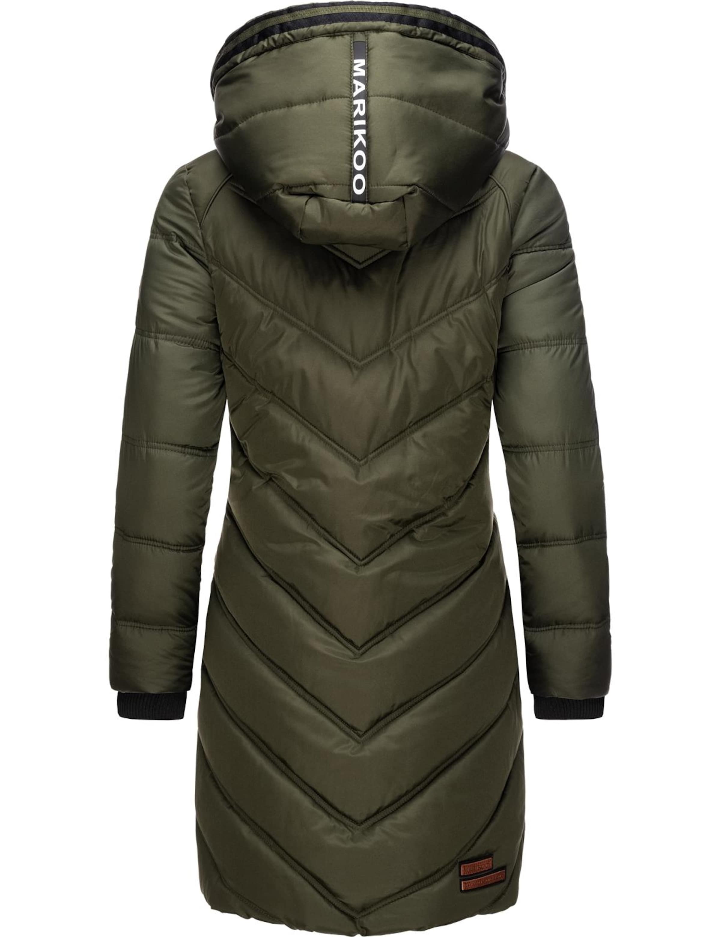MARIKOOZimski kaput 'Armasa' - zelena boja