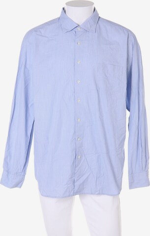 SERGIO Button Up Shirt in XS in Blue: front