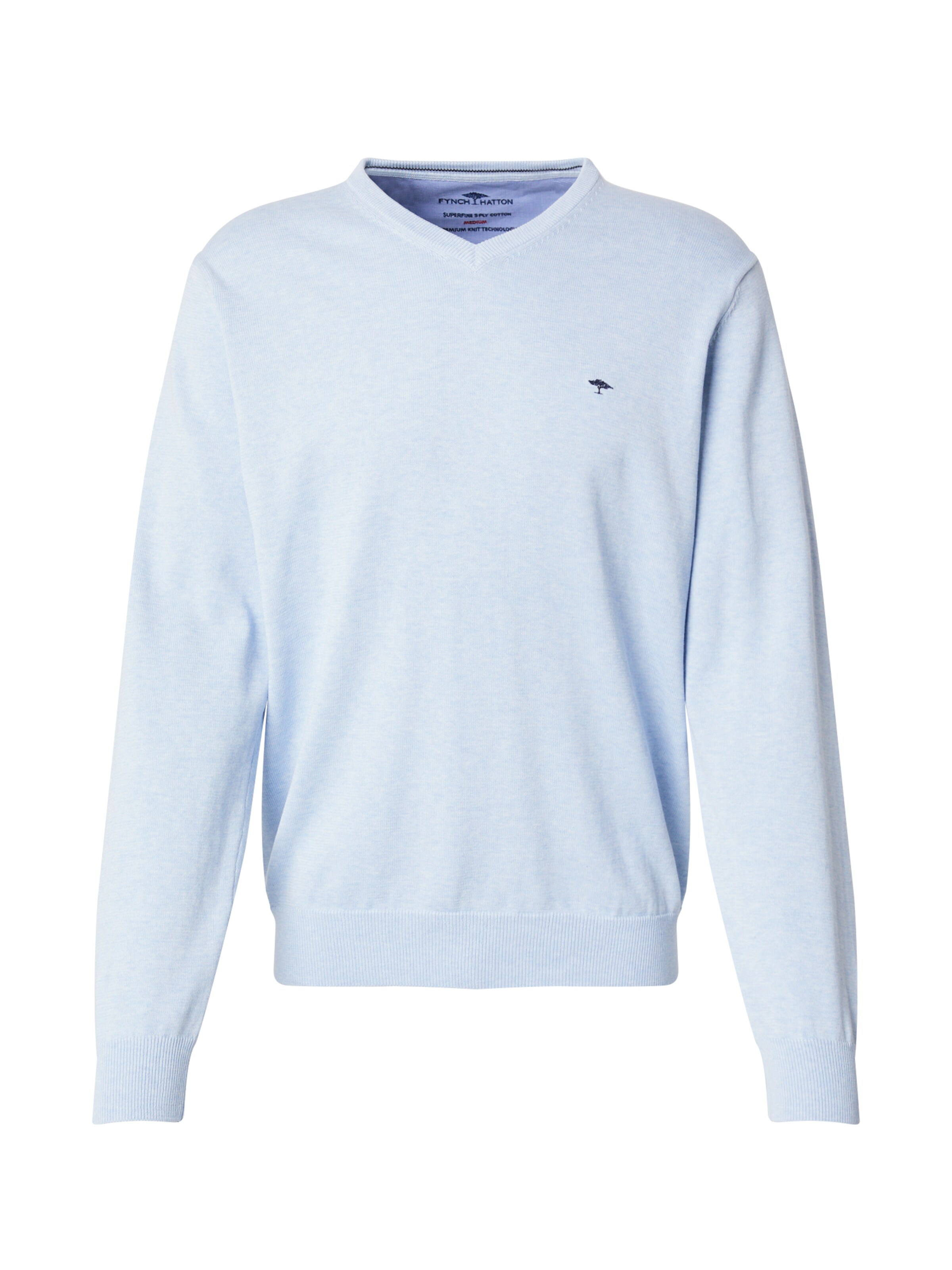 FYNCH-HATTON Sveter - Modrá: predná strana