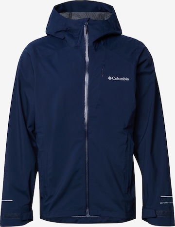 mėlyna COLUMBIA Laisvalaikio striukė 'Trailborne™': priekis