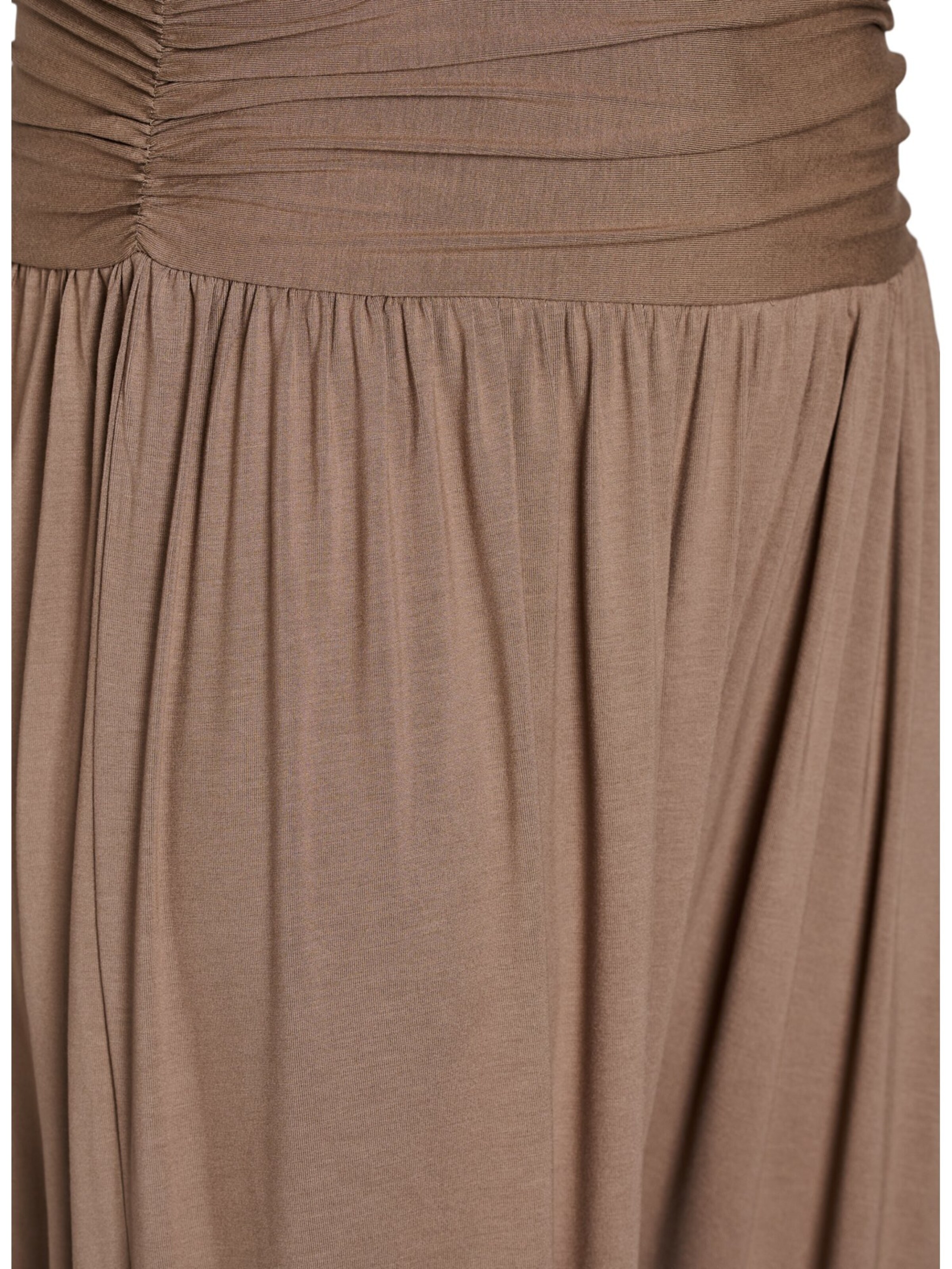 Zizzi Tapered Haremsbukser 'Emynte' i brun