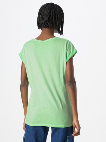 T-shirt 'GIVE UP' Key Largo en vert