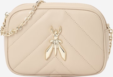 Sac à bandoulière PATRIZIA PEPE en beige : devant