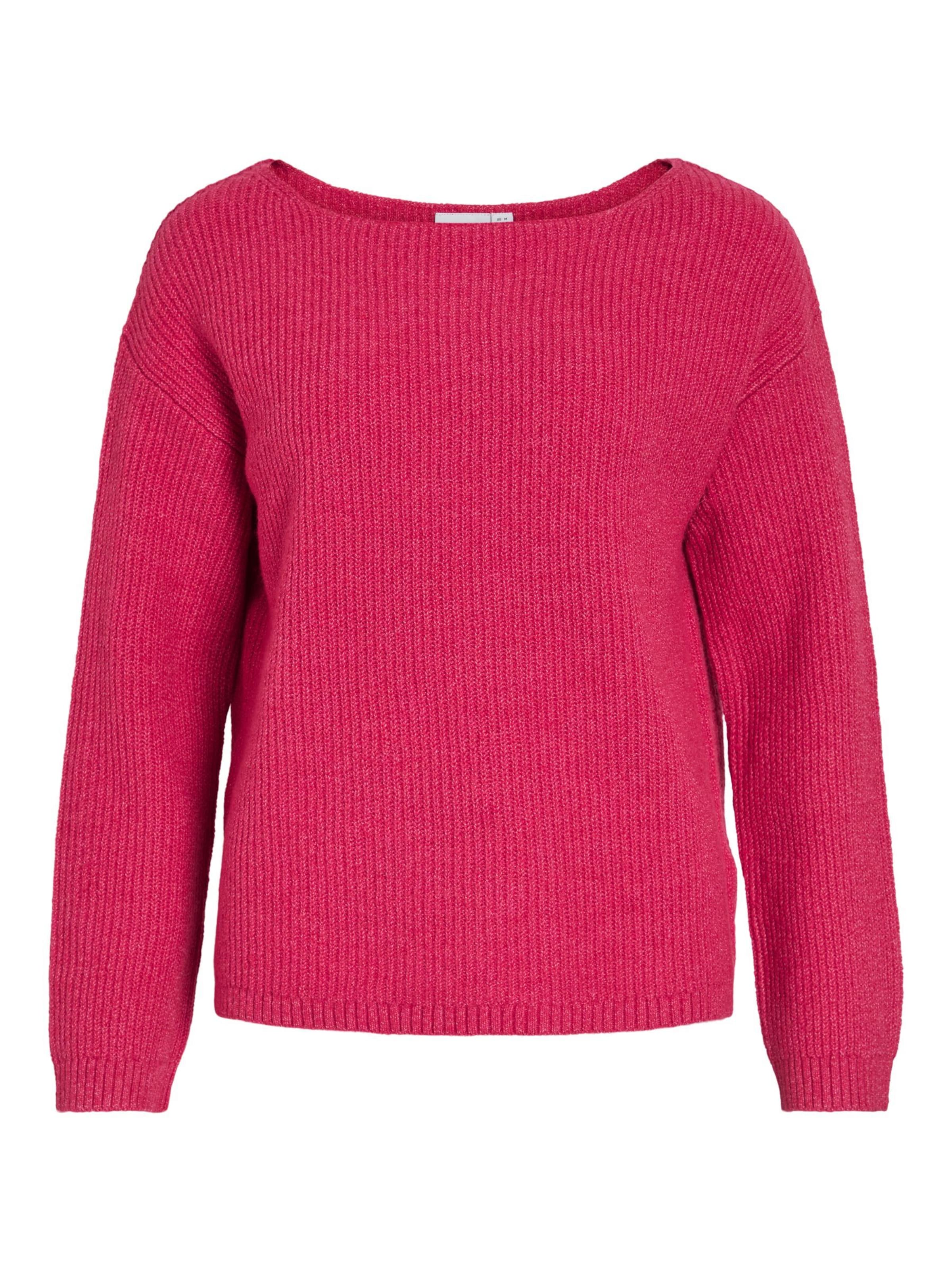 VILA Pullover 'VIVeriety' i pink: forside