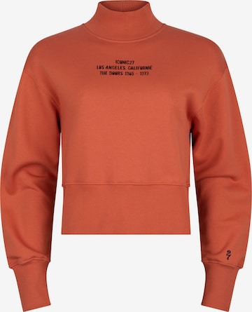ICONIC 27 Sweatshirt 'On stage LA' in Pink: front