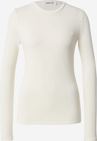 balta EDITED Marškinėliai 'Ginger': priekis