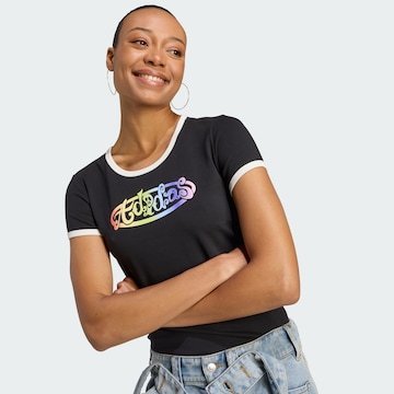 ADIDAS ORIGINALS Футболка 'Adidas x Jeremy Scott' в Черный