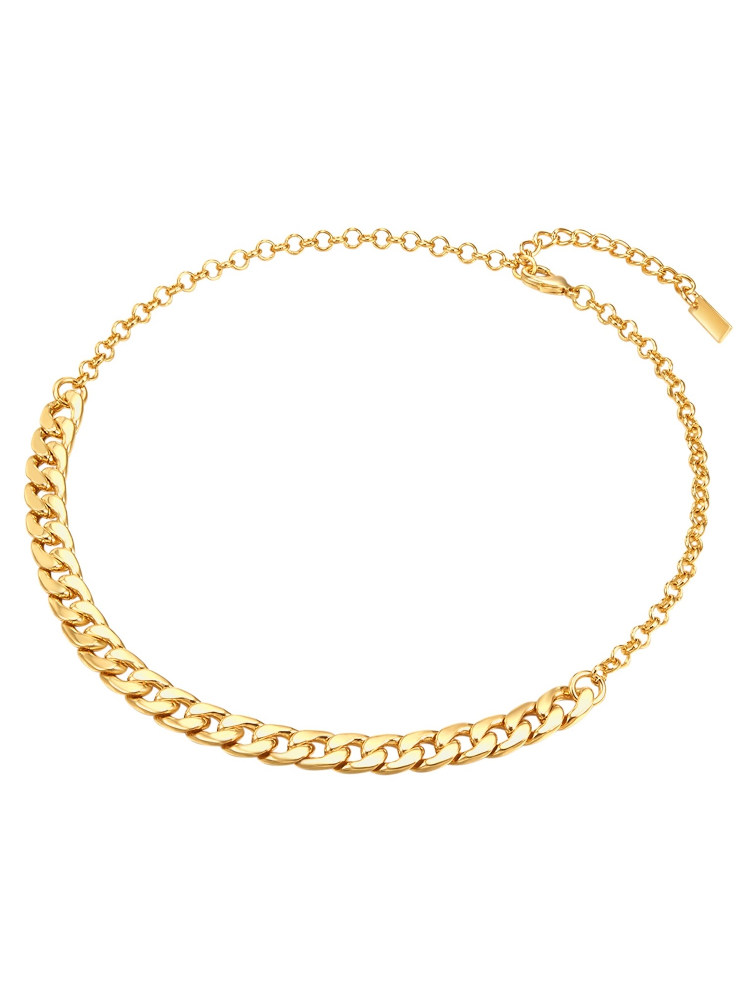 Chaîne Lulu & Jane en or : devant