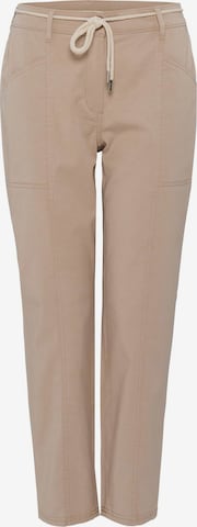 OPUS Zúžený Kalhoty 'Makila' – šedá: přední strana