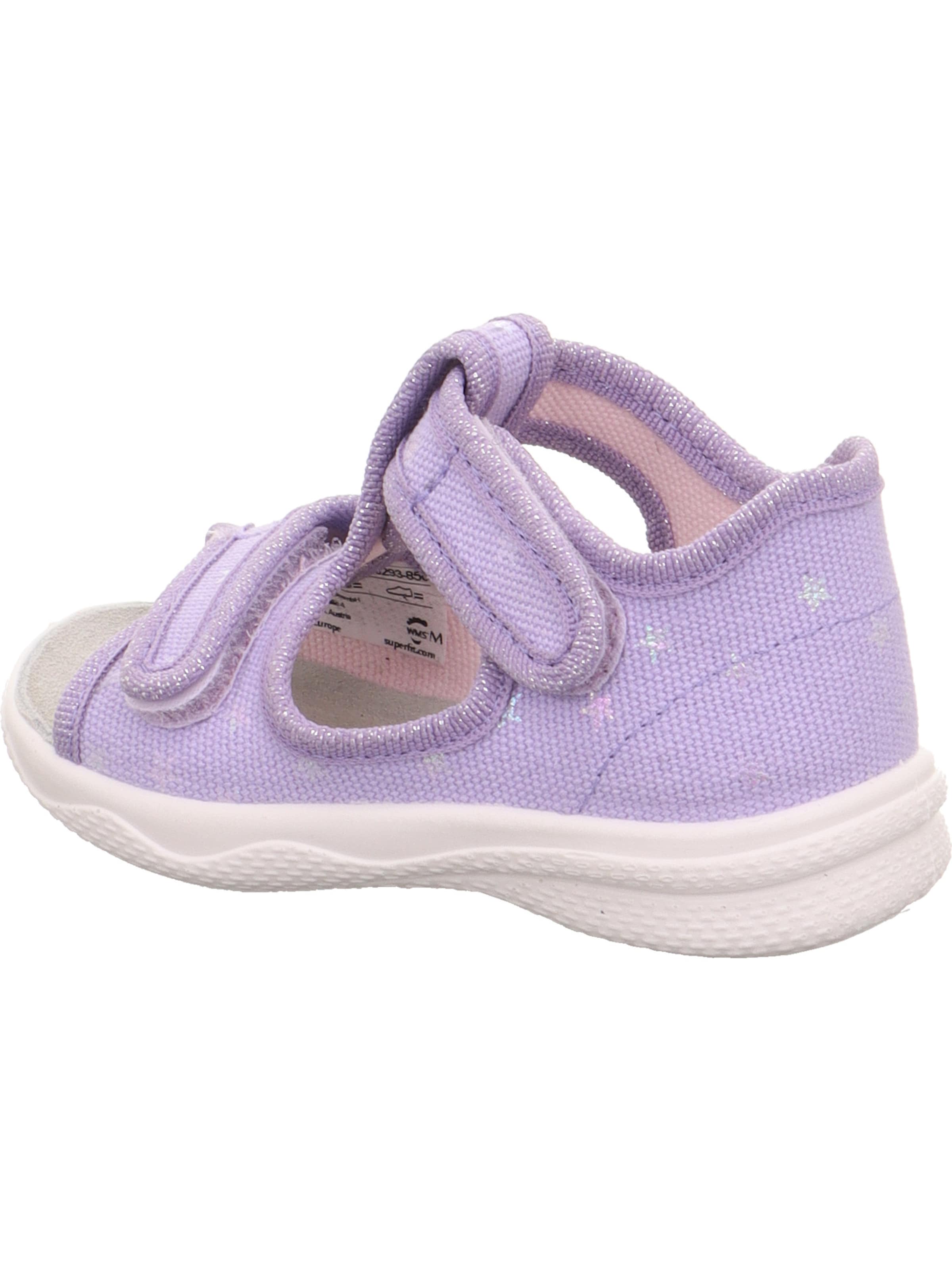 SUPERFIT Sandale 'Polly' in Lila: Vorderseite