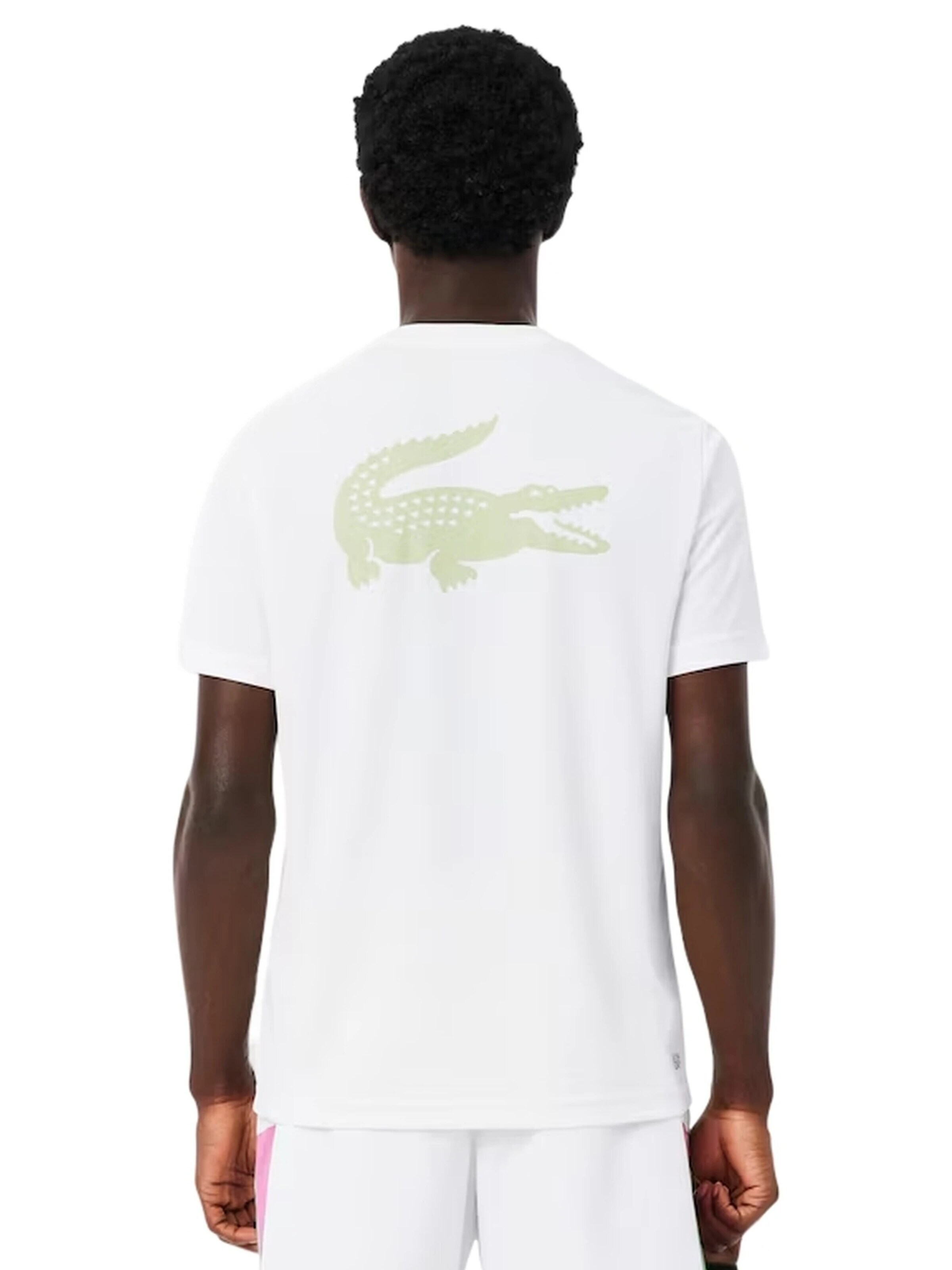 LACOSTE - Camiseta en blanco