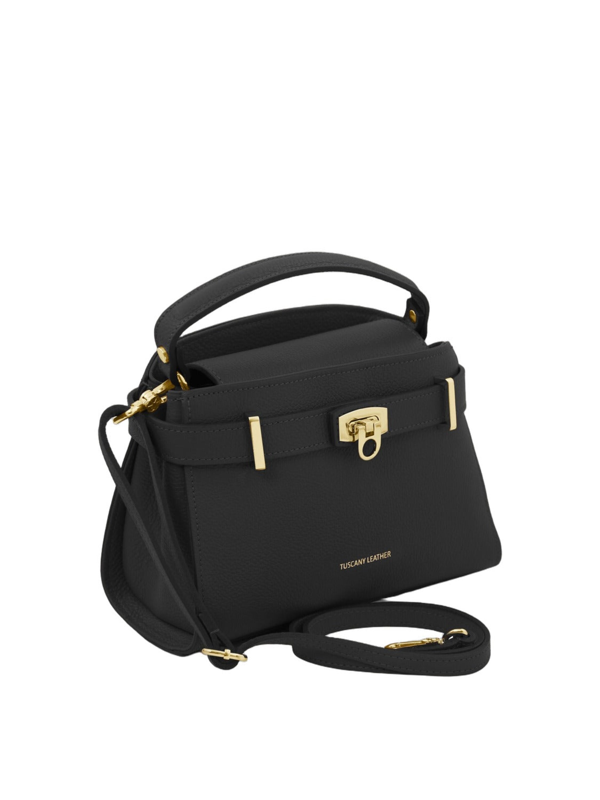 Tuscany Leather Poodlemiskott 'Maisy', värv must