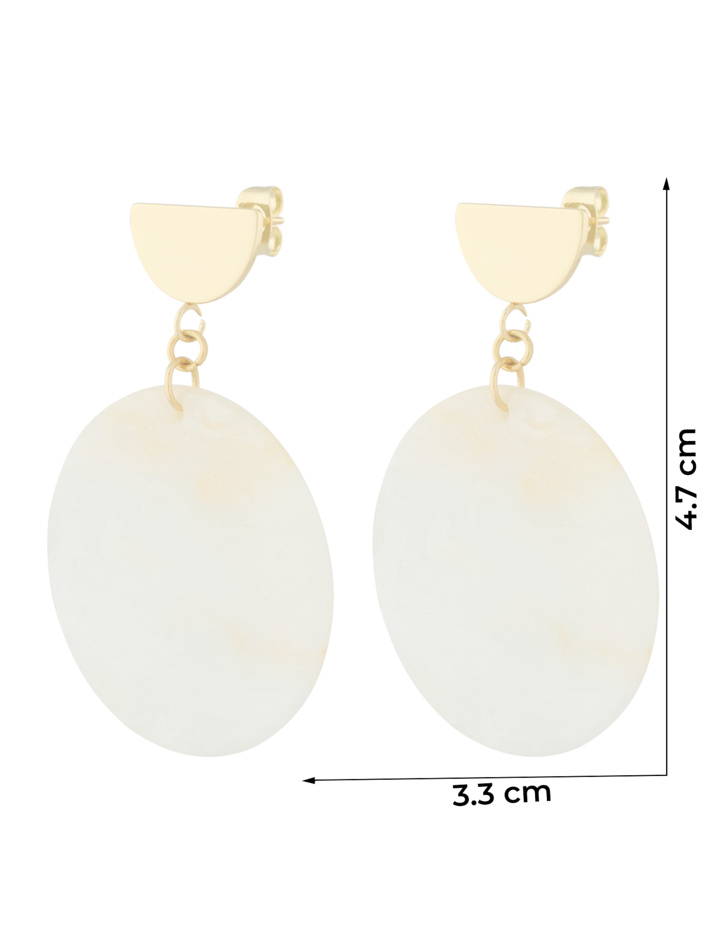 Fräulein Wunder Earrings in Gold