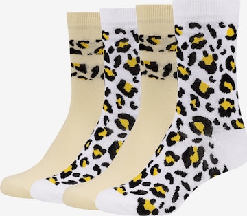 s.Oliver Socken 'Leo' in Gelb: Vorderseite