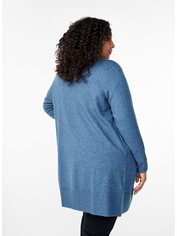 Cardigan 'CASUNNY' Zizzi en bleu