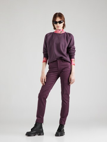 Coupe slim Pantalon cargo G-STAR en violet