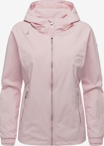 Giacca funzionale 'Dizzea' di Ragwear in rosa: frontale