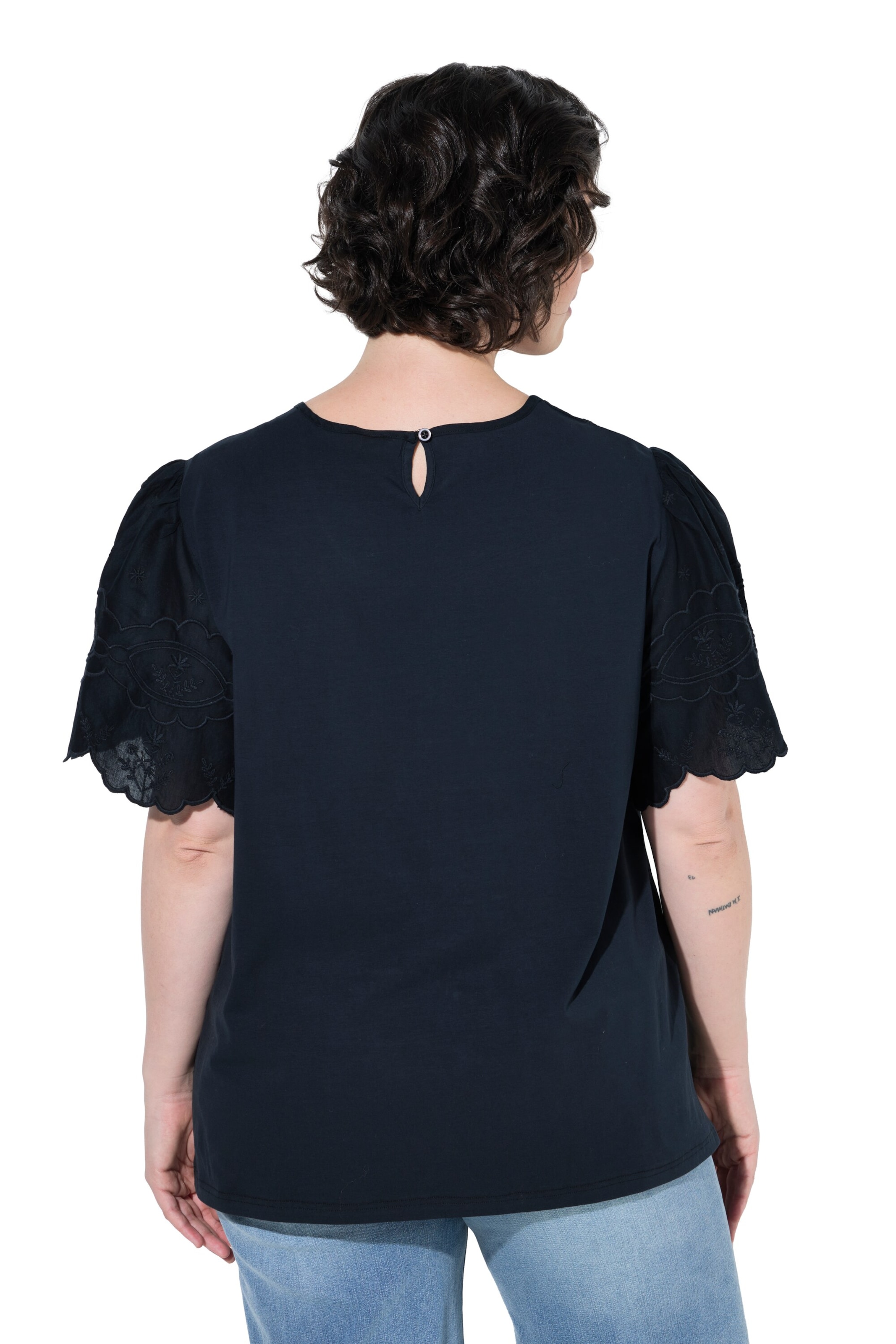 Ulla Popken Blouse in Zwart