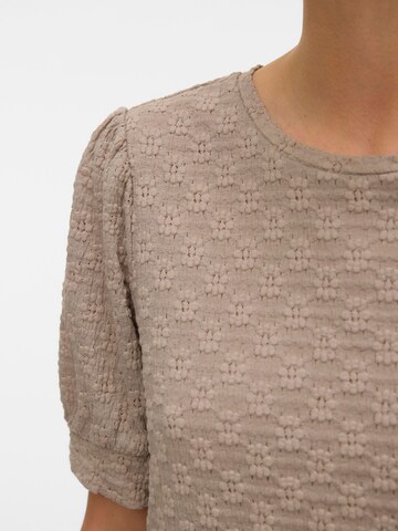 VERO MODA - Camiseta 'VMFlower' en gris