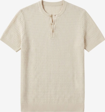 T-Shirt Kleidermafia en beige : devant