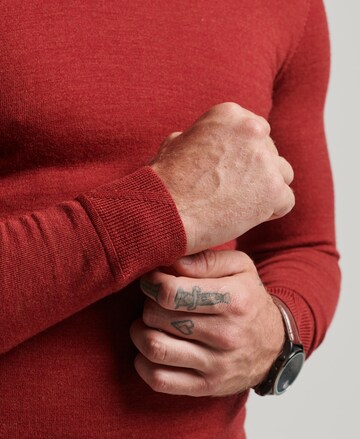 Pull-over Superdry en rouge
