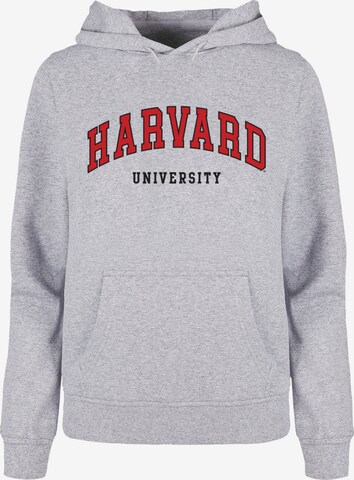 Felpa 'Harvard University' di Merchcode in grigio: frontale