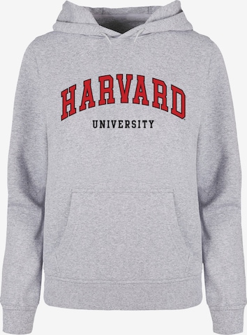 Merchcode Sweatshirt 'Harvard University' in Grey: front