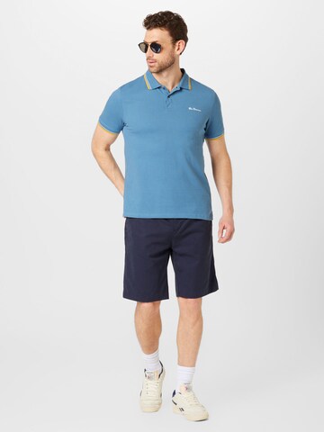 NN07 Regular Shorts 'Theodor' in Blau