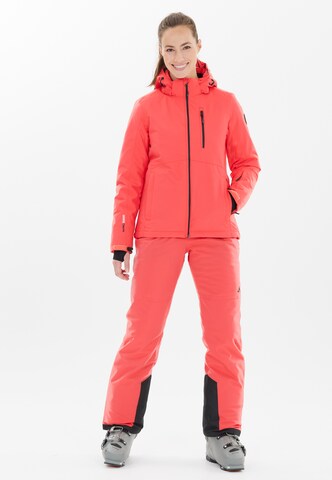 Whistler Athletic Jacket 'Drizzle' in Red