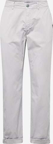 CAMP DAVID - regular Pantalón chino en gris: frente