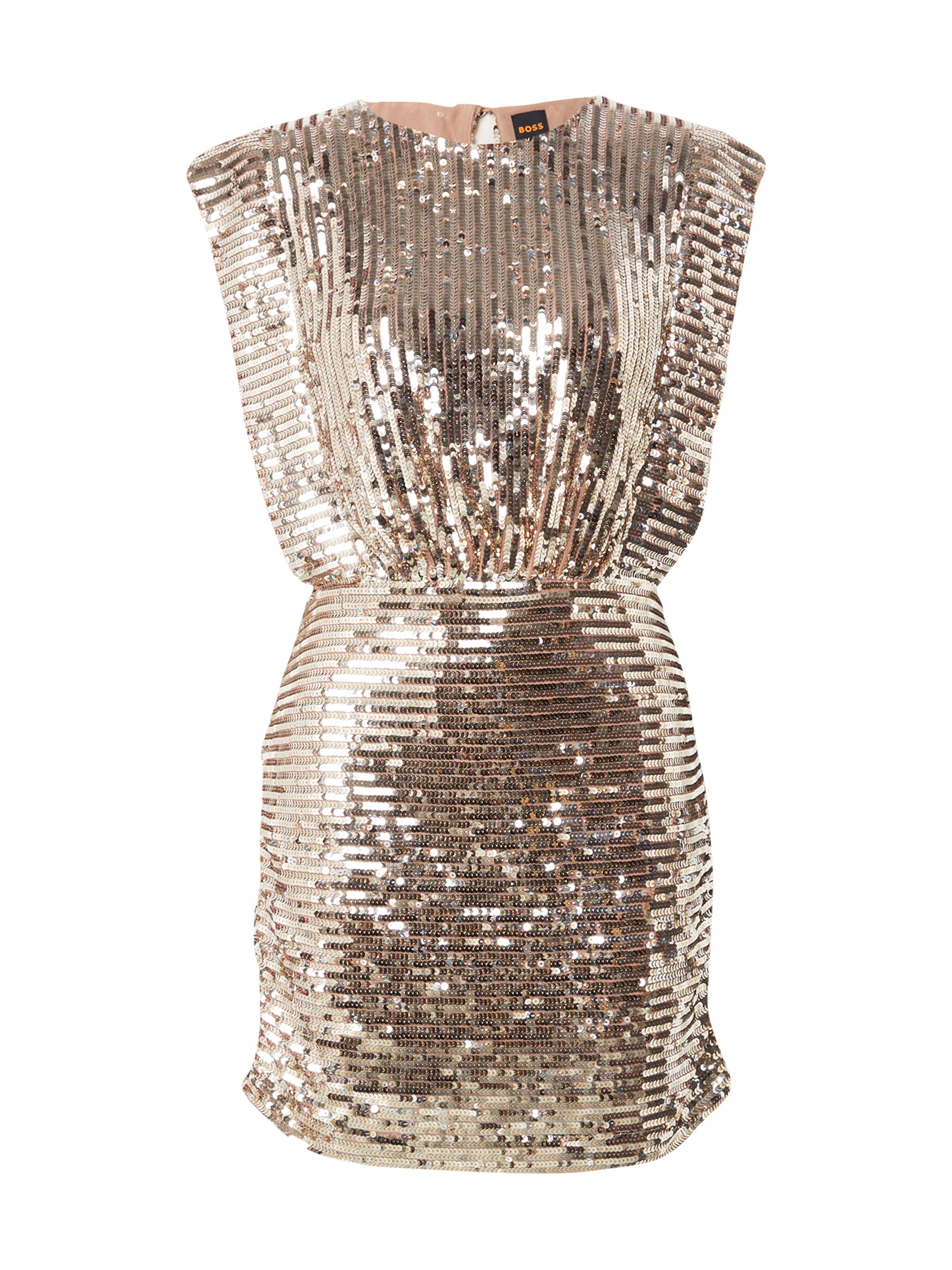 BOSS Coctailkjole 'C_Dillana' i guld: forside