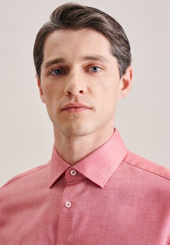 SEIDENSTICKER Slim Fit Hemd in Pink