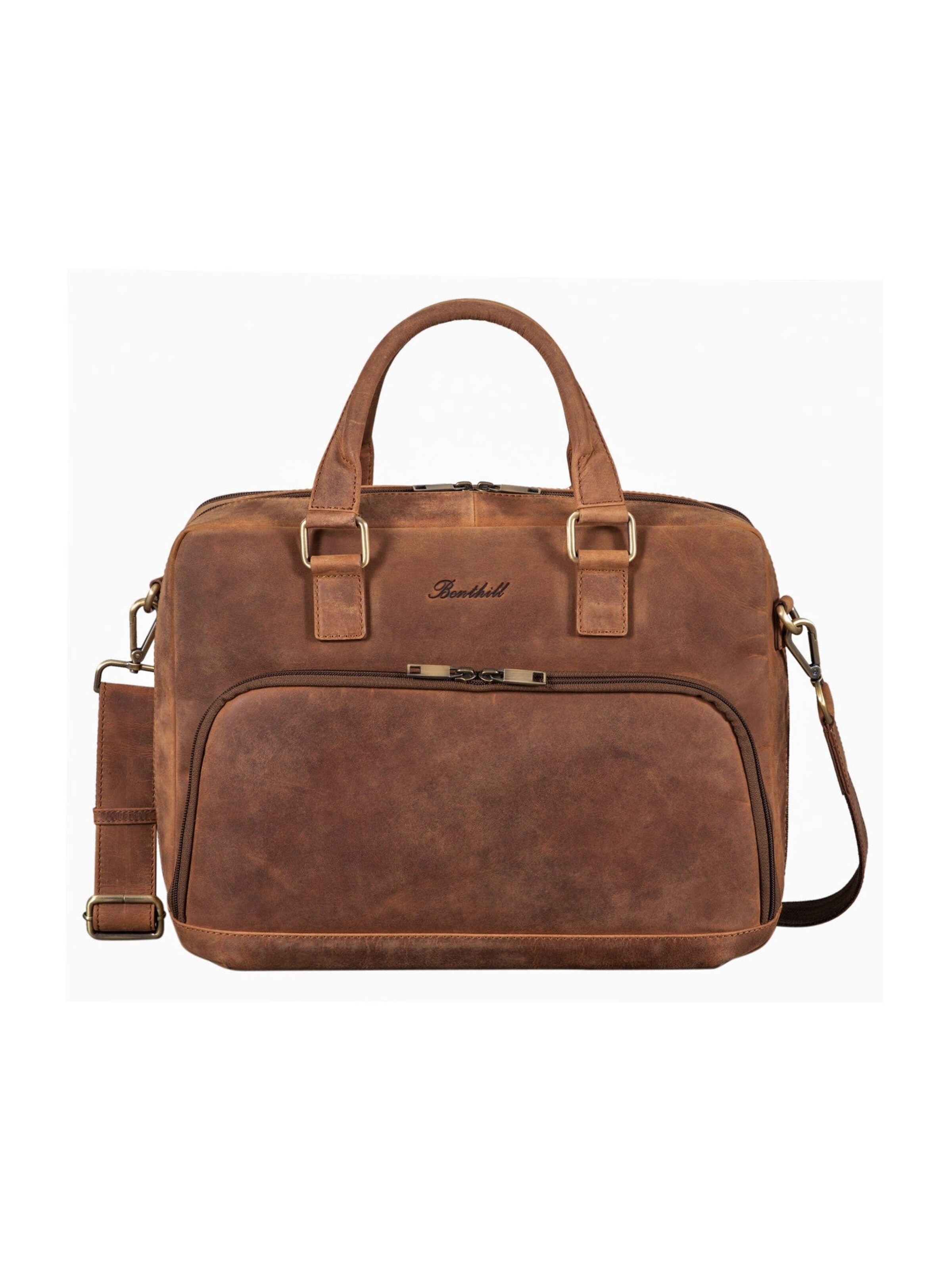 Benthill Aktenkoffer‌‌‌‌‌‌‌‌‌‌ in Braun: Vorderseite