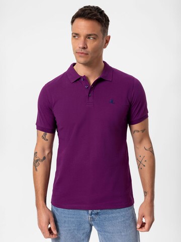 T-Shirt Daniel Hills en violet : devant