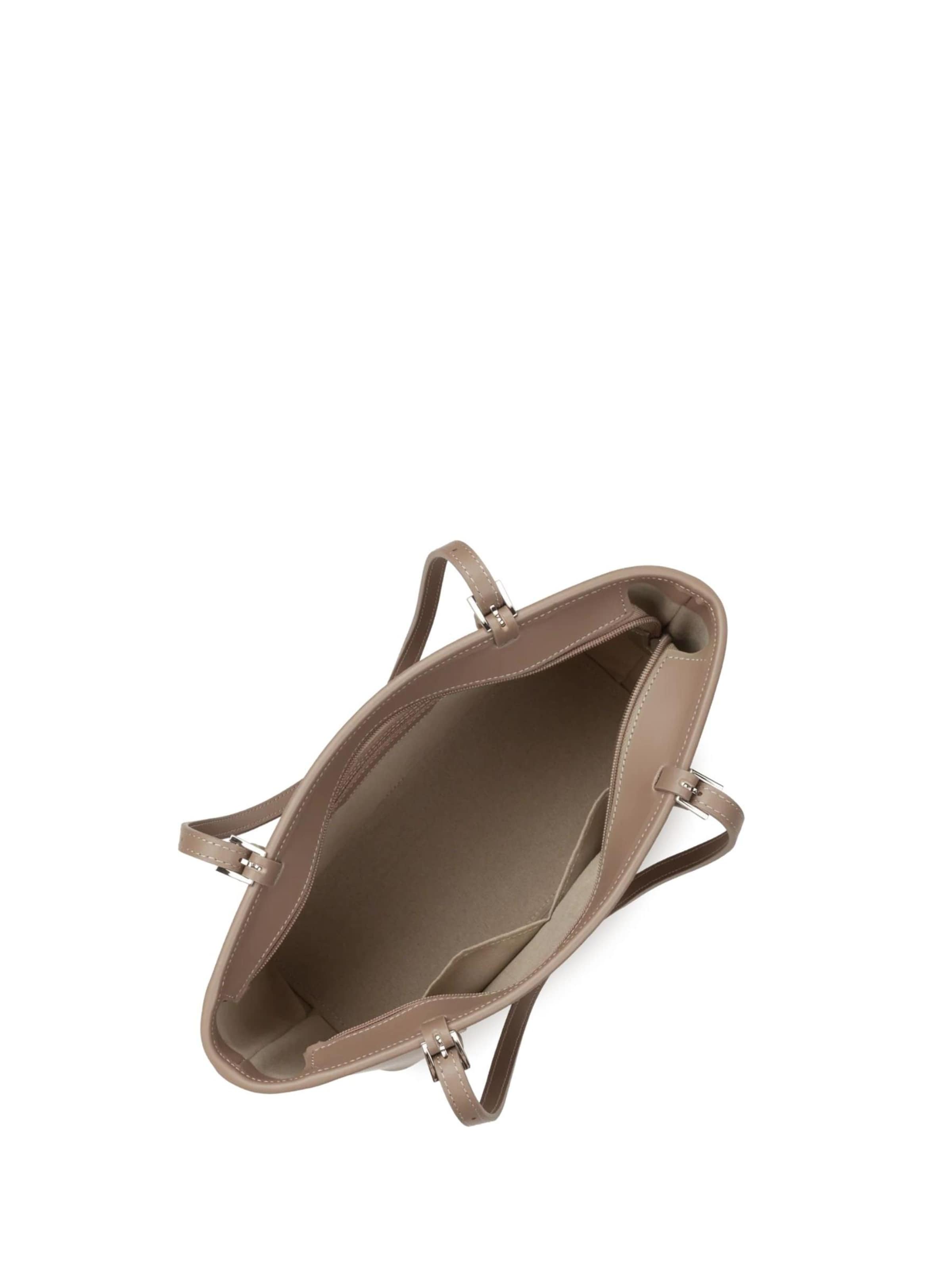 Cabas 'cabas épaule Zippée M Smooth 437-07 Praline' LANCASTER Paris en beige