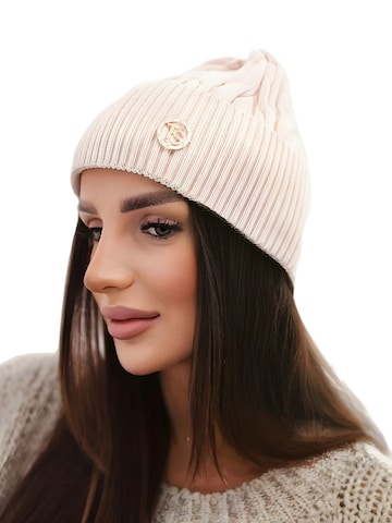 Lumera Czapka w kolorze beżowy