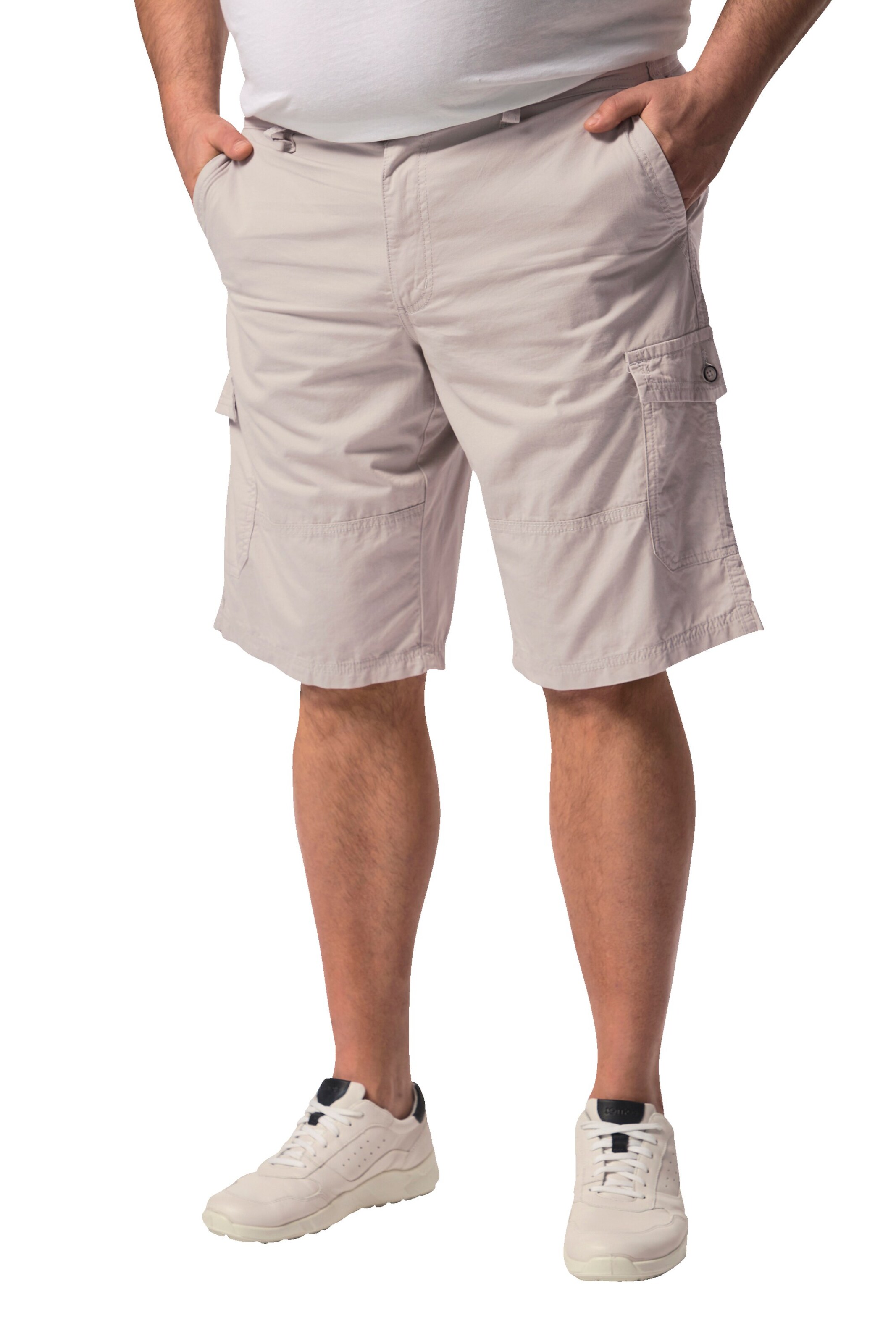 Boston Park Regular Broek in Beige: voorkant