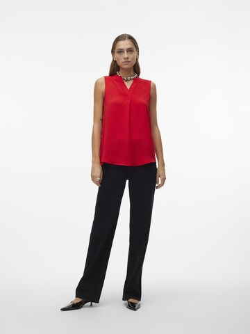 Chemisier 'VMElva' VERO MODA en rouge