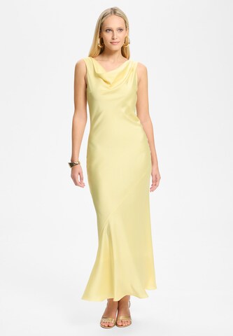 SWING Abendkleid in Gelb: Vorderseite