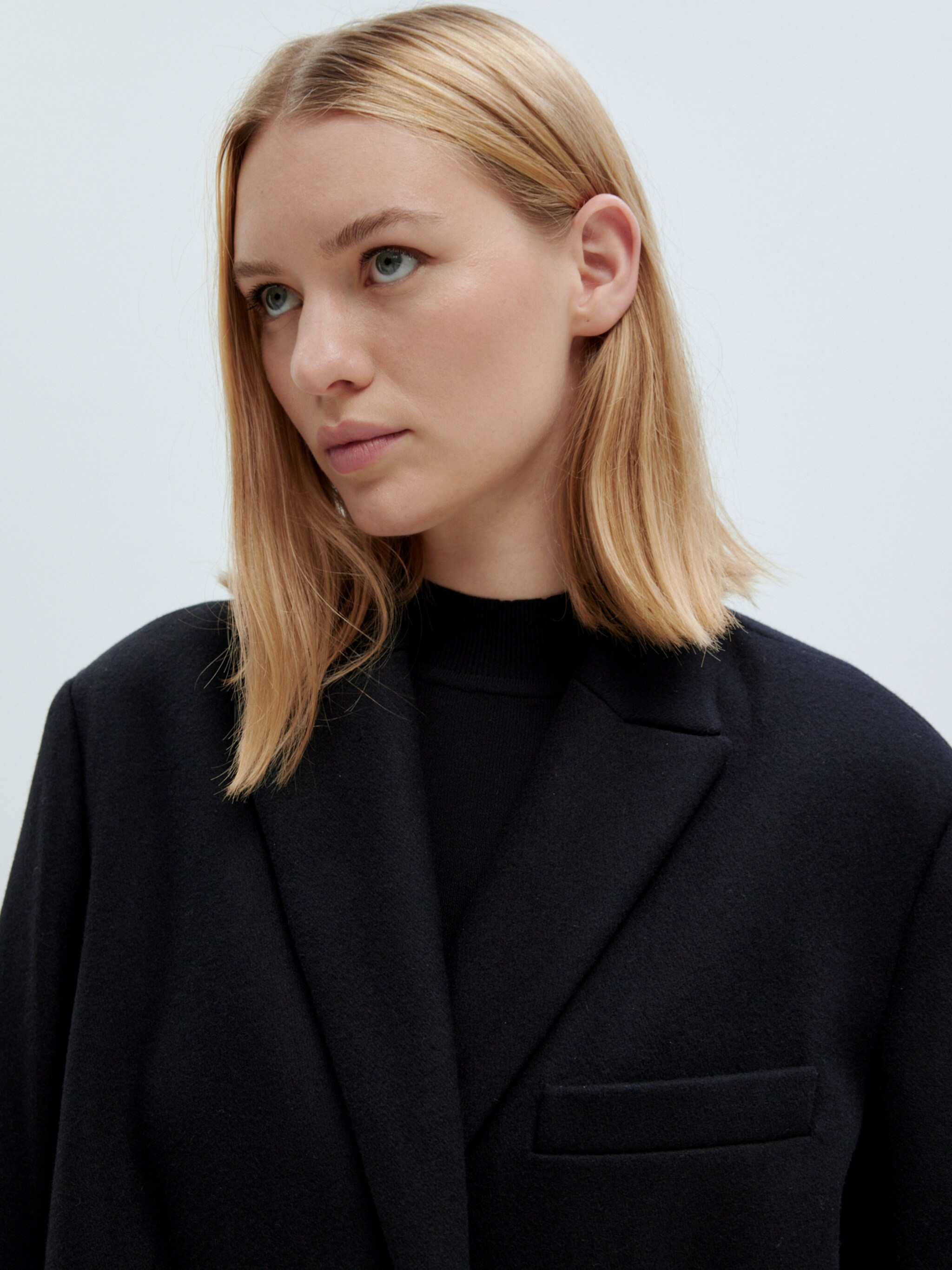 EDITED Produkte Mantel 'Rylan' schwarz