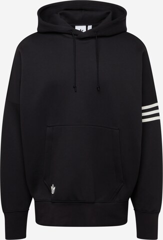 ADIDAS ORIGINALS Sweatshirt 'Neuclassics' i svart: framsida