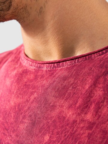 T-Shirt 'Matrix' Smilodox en rouge
