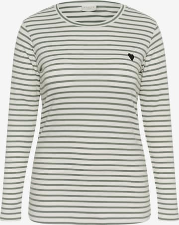 balta KAFFE CURVE Marškinėliai 'KClia': priekis