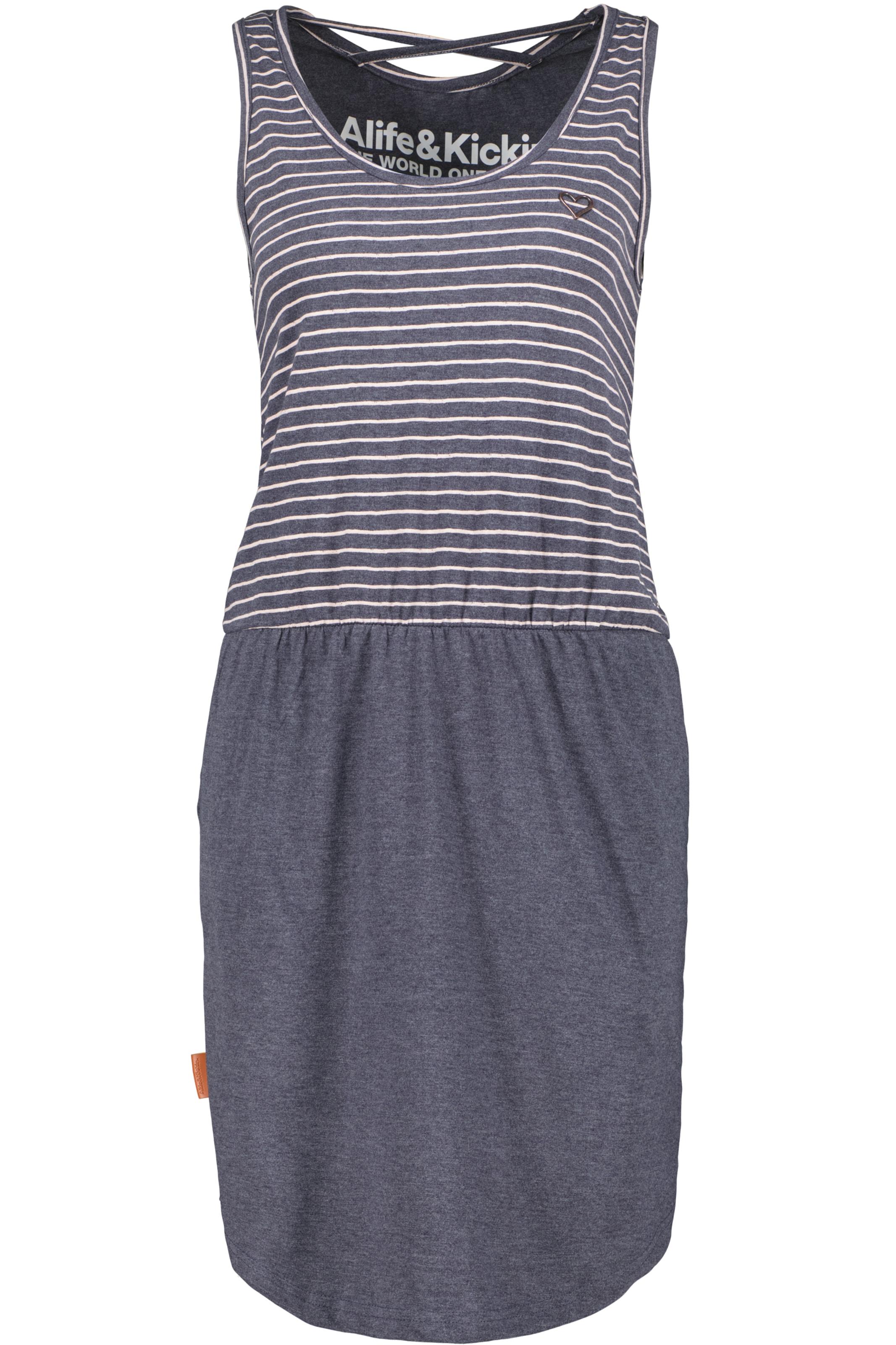 alife & kickin Zomerjurk 'RosalieAK' in Blauw: voorkant