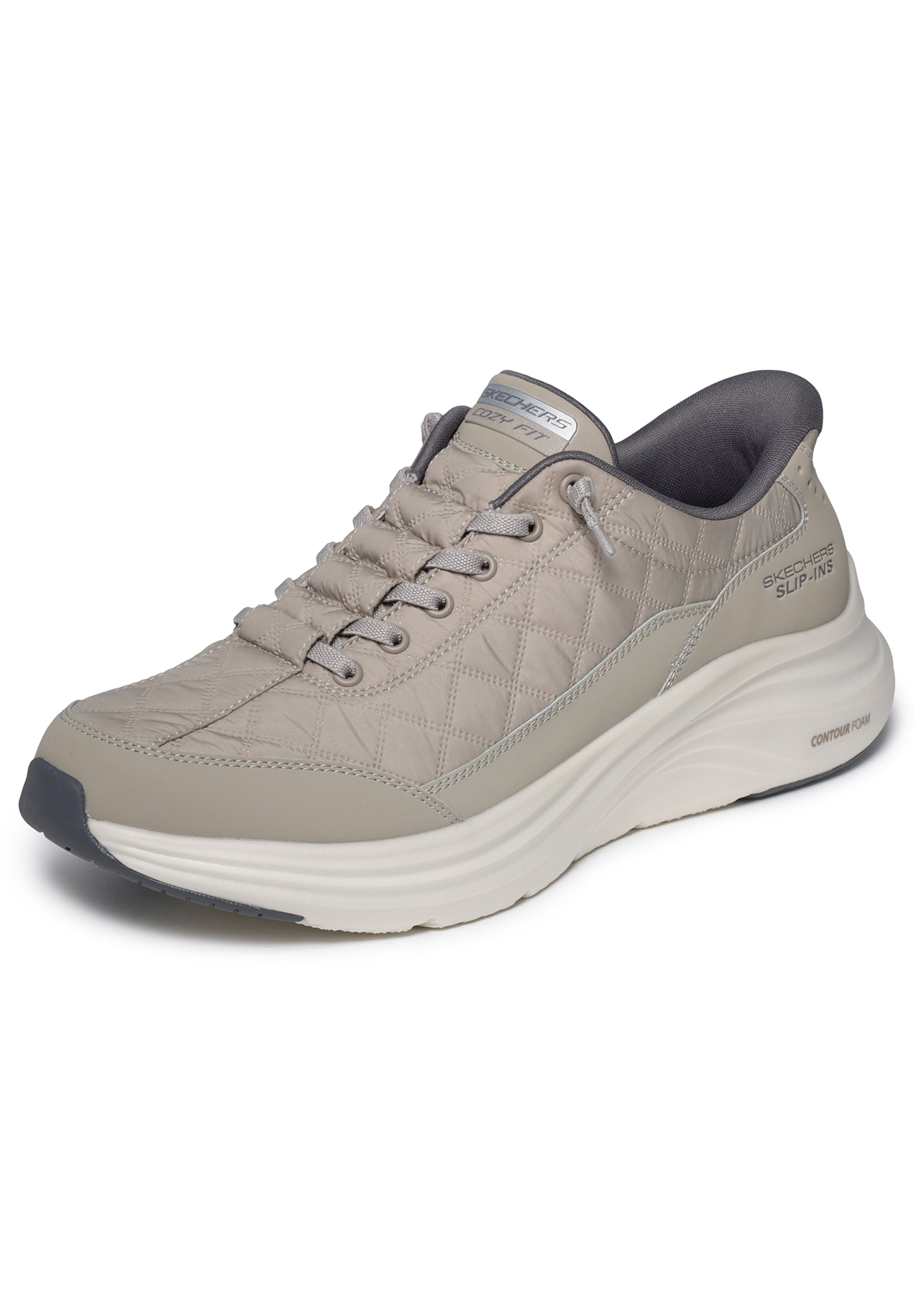 SKECHERSNiske tenisice 'CONTOUR FOAM - COZY FIT' - bež boja: prednji dio