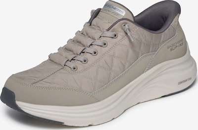 SKECHERS Niske tenisice 'CONTOUR FOAM - COZY FIT' veličine 40 u sivkasto bež / srebro, Pregled proizvoda